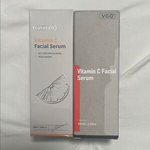 Vitamin C Facial Serum - Silver and Gray